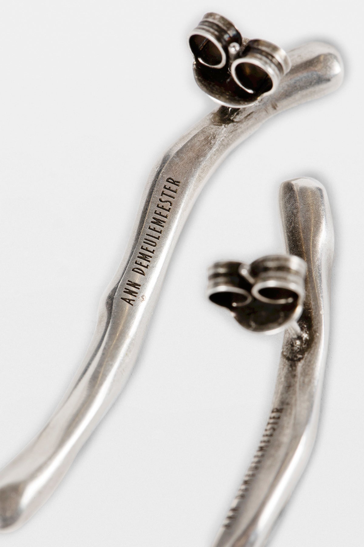 Usva Futuristic Fine Thorn Earrings