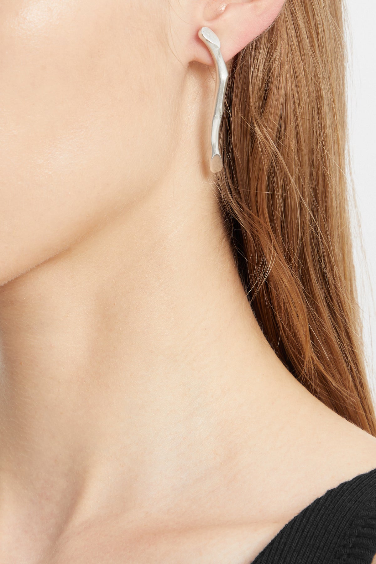 Usva Futuristic Fine Thorn Earrings