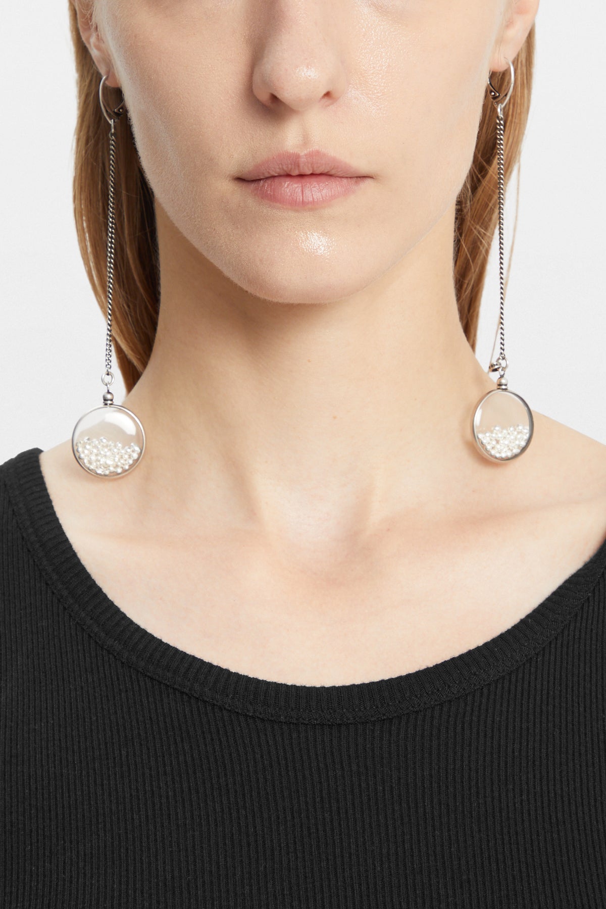 Bilha Medaillon Earrings