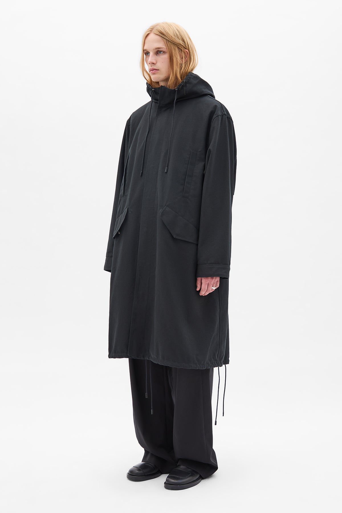 90s-00s ANN DEMEULEMEESTER オーバーサイズコート オバートパーカコート – Ann Demeulemeester