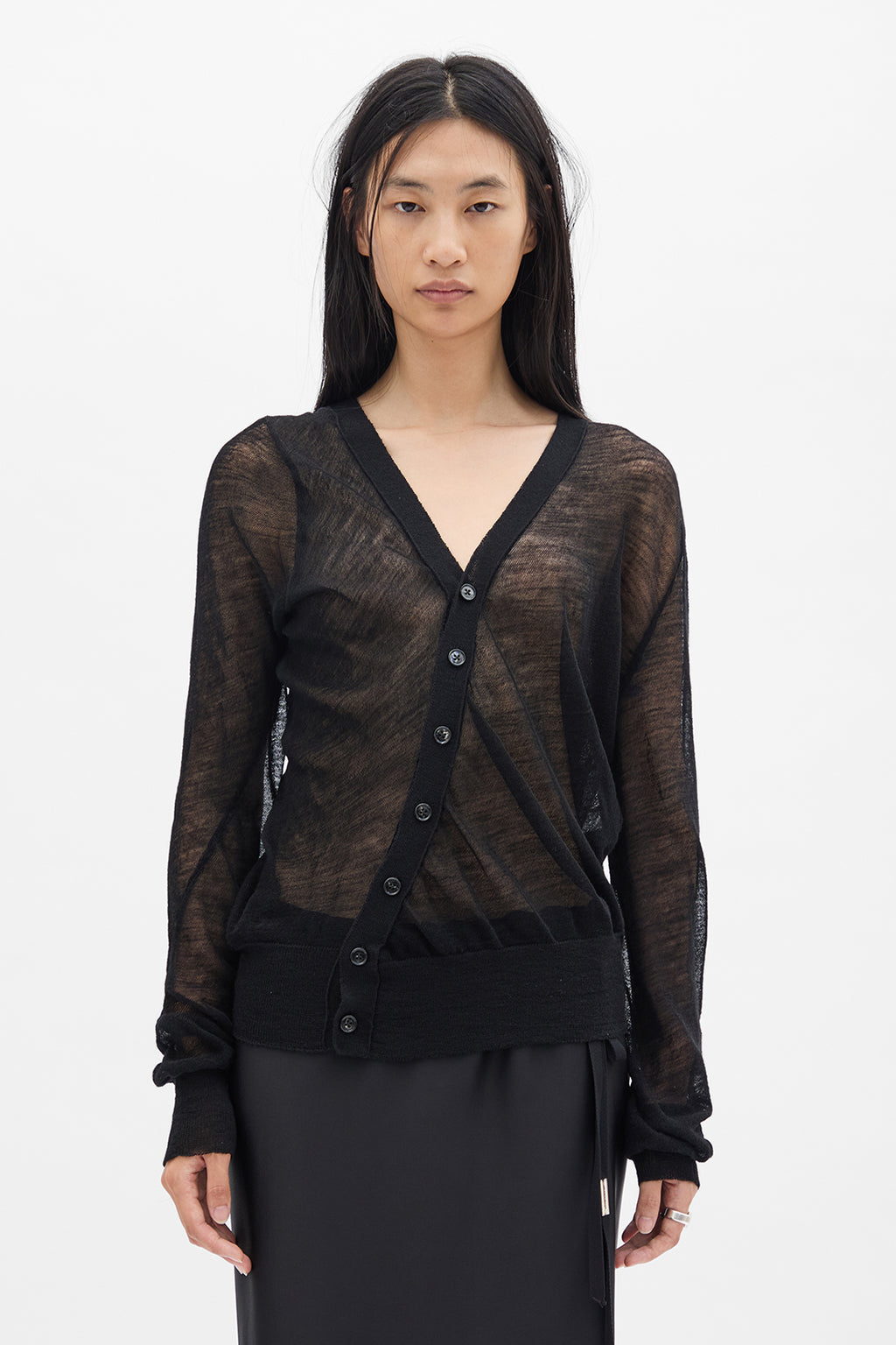 Josa 轻薄扭曲开衫 