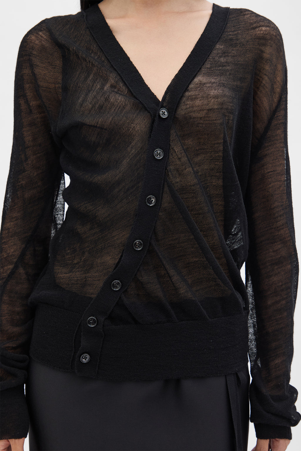 Josa 轻薄扭曲开衫 