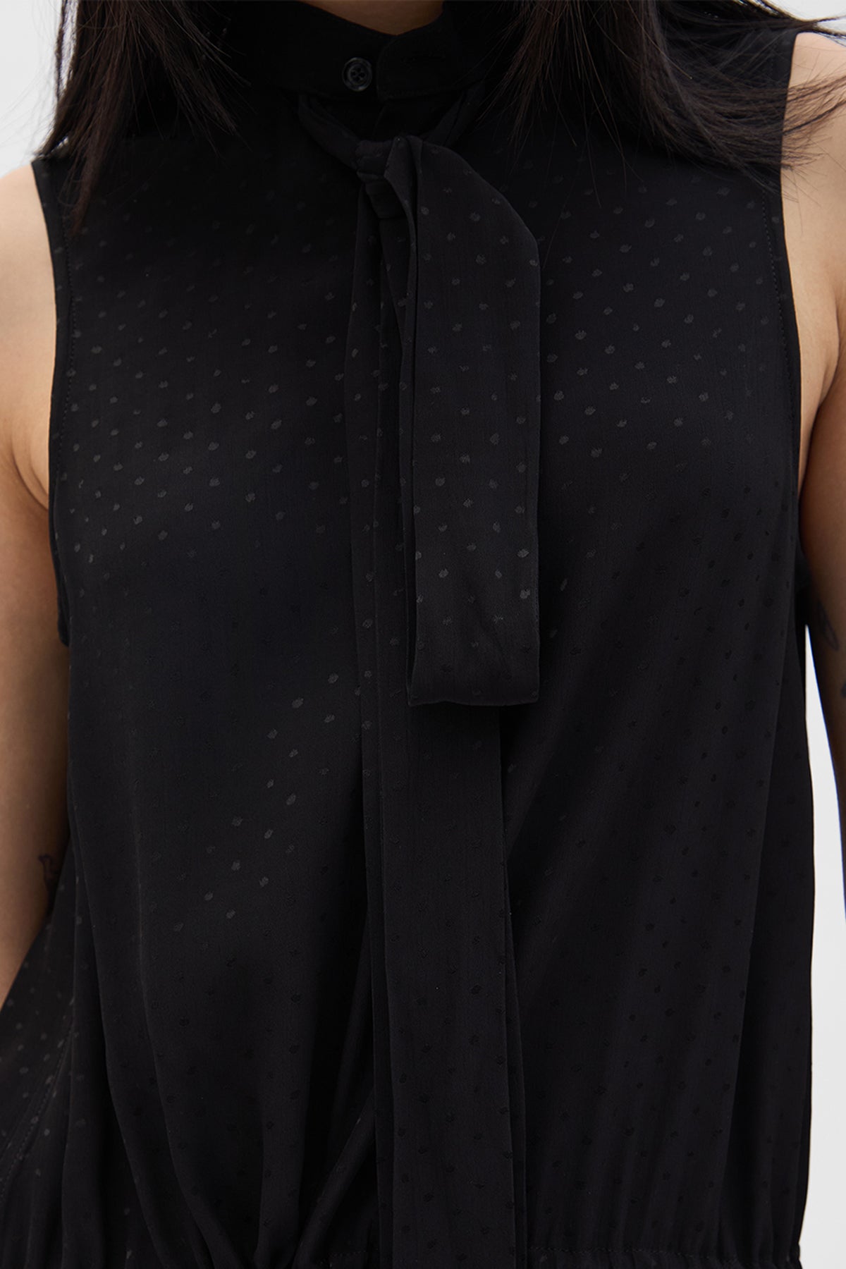 Rie Midi Sleeveless Dress