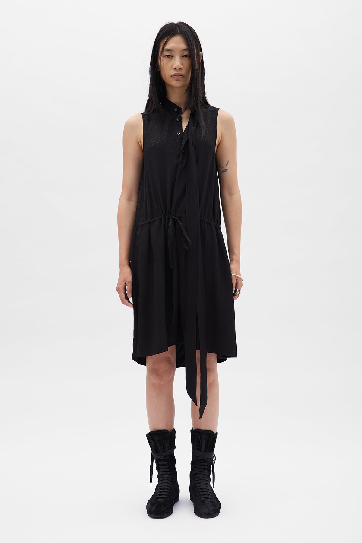 Rie Midi Sleeveless Dress
