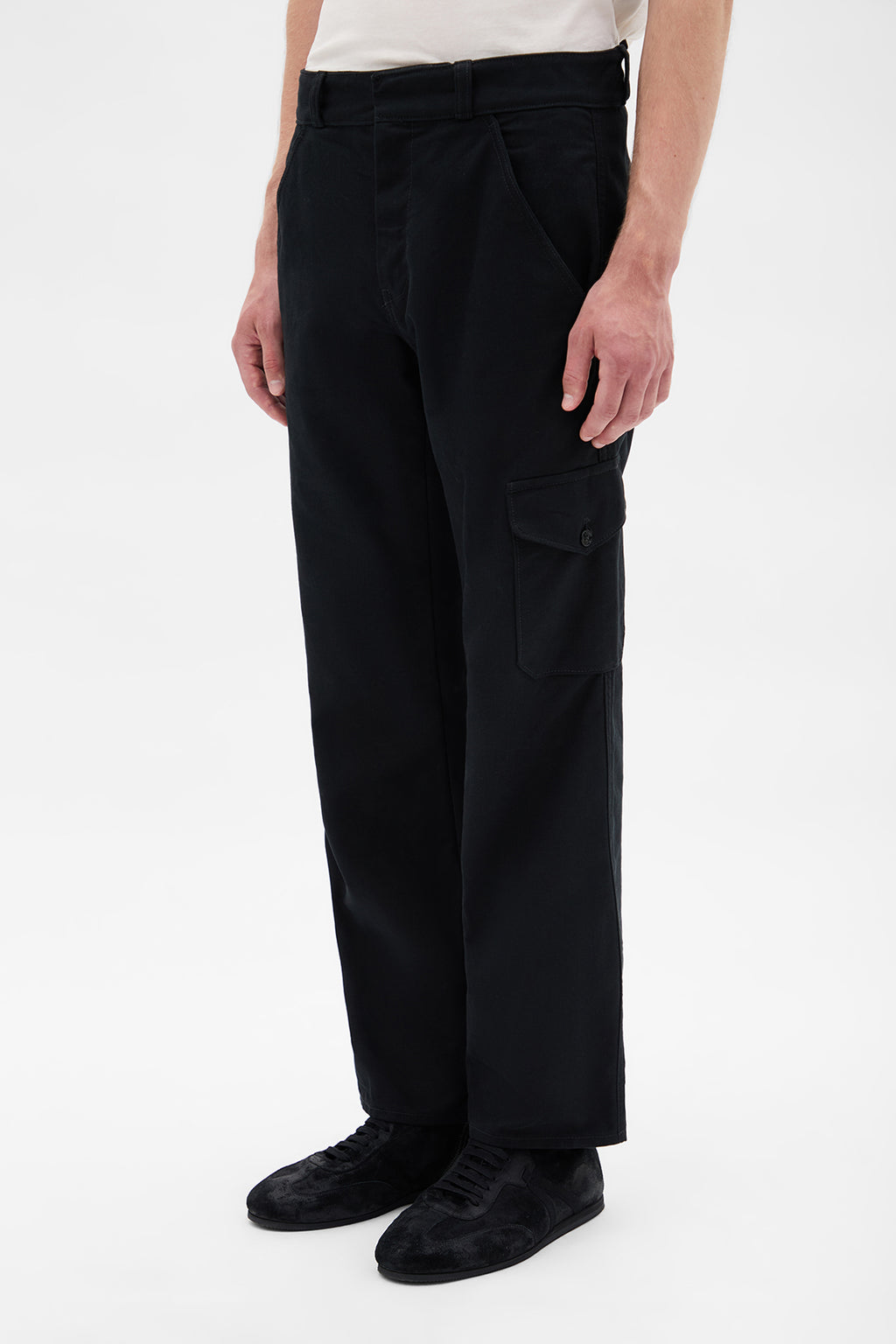 بنطلون فيتو يوتيليتي مستقيم الساق ومقصوص 