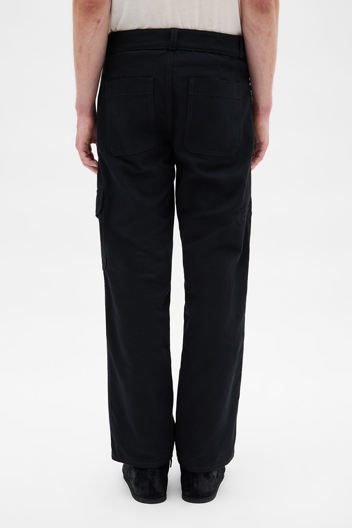 بنطلون فيتو يوتيليتي مستقيم الساق ومقصوص 