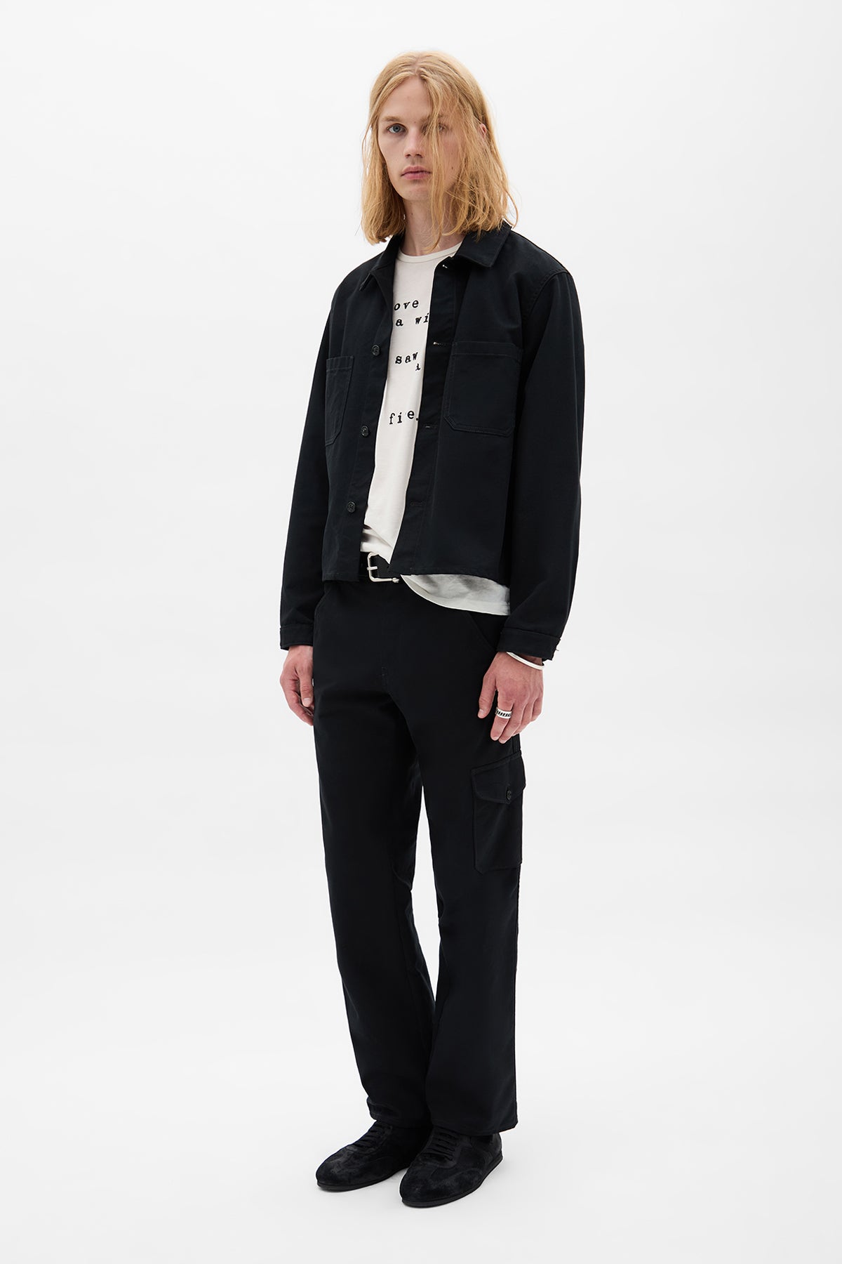 بنطلون فيتو يوتيليتي مستقيم الساق ومقصوص 