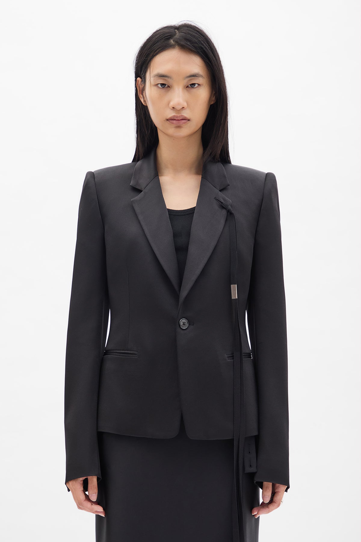 Aggy Fitted Tailored Jacket