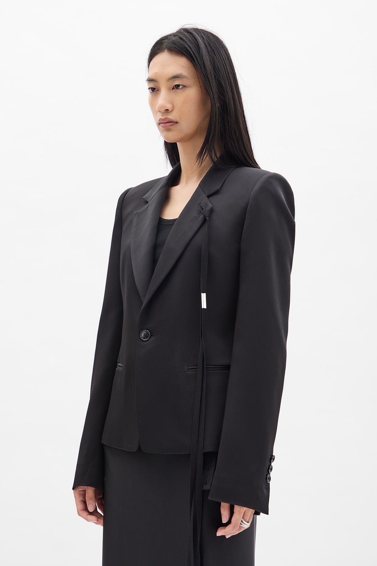 Aggy Fitted Tailored Jacket