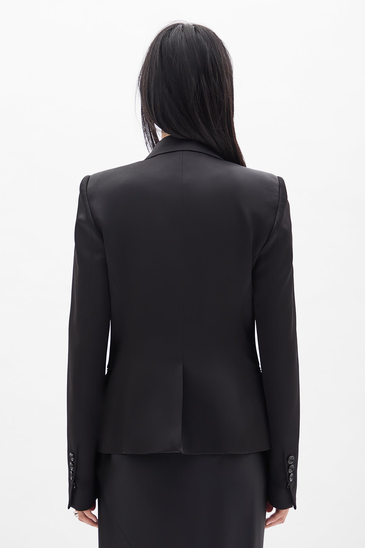 Aggy Fitted Tailored Jacket Ann Demeulemeester Aggy Fitted Tailored Jacket Ann Demeulemeester
