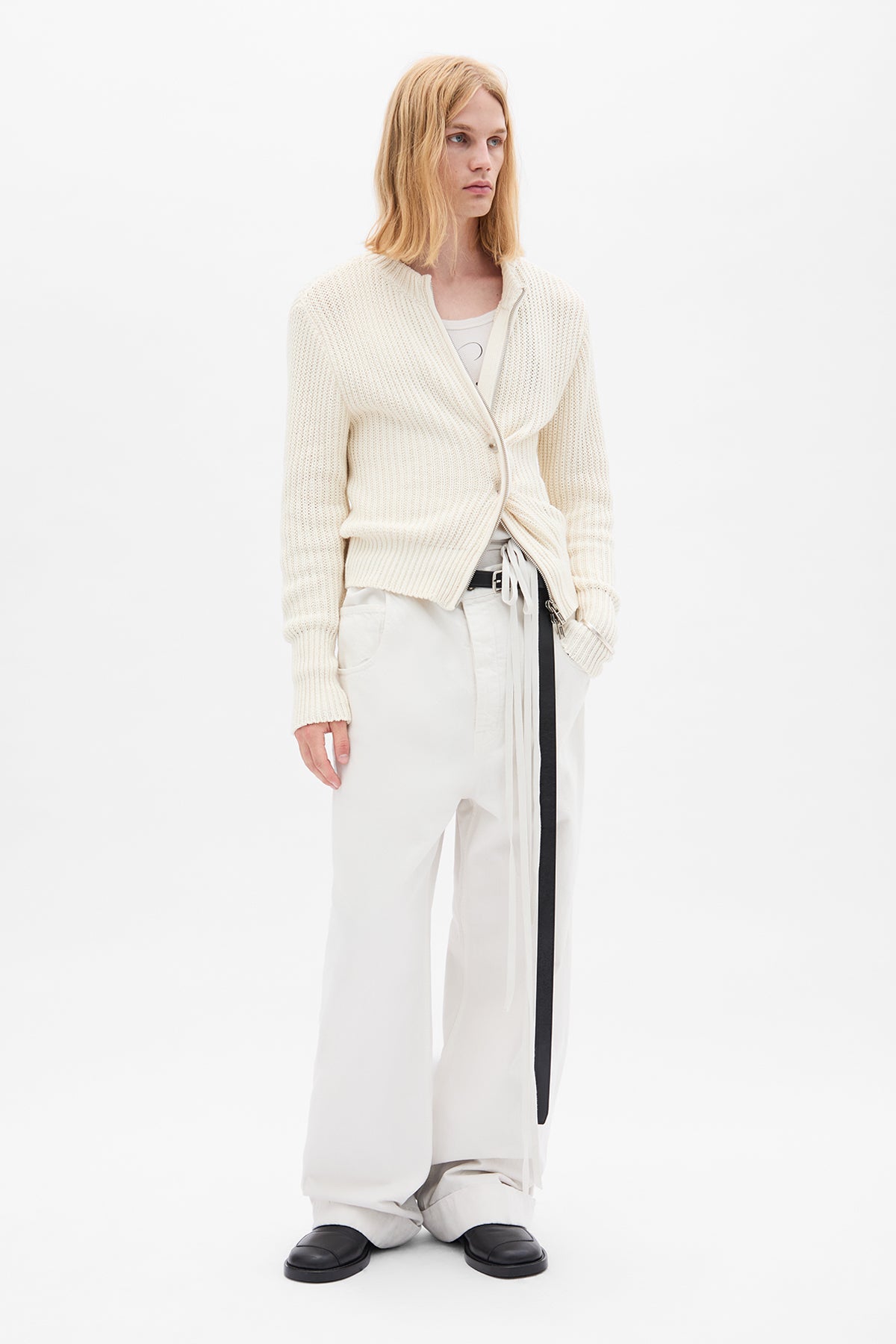 Ismael Zipped Knit Bomber