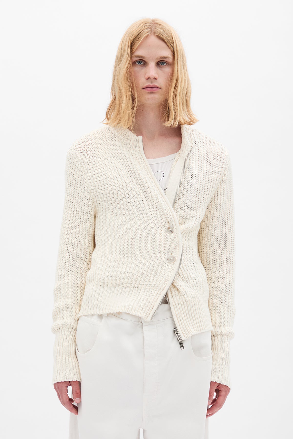 Ismael Zipped Knit Bomber