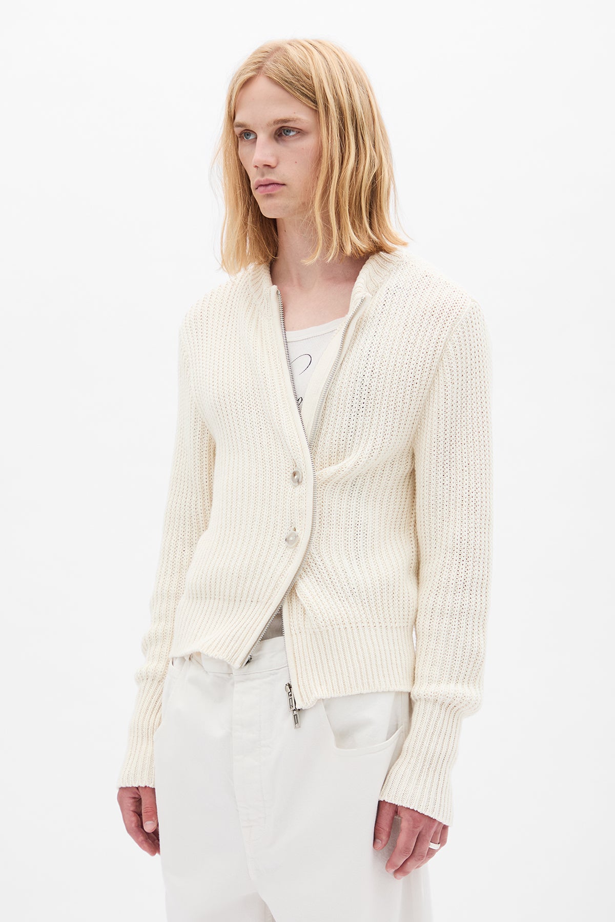 Ismael Zipped Knit Bomber – Ann Demeulemeester