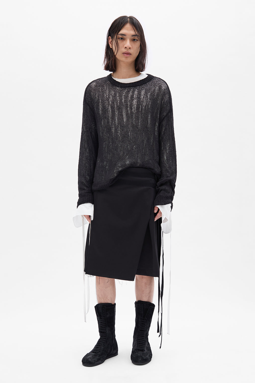 MAGLIA IN VELLUTO A COSTE DI COTONE 