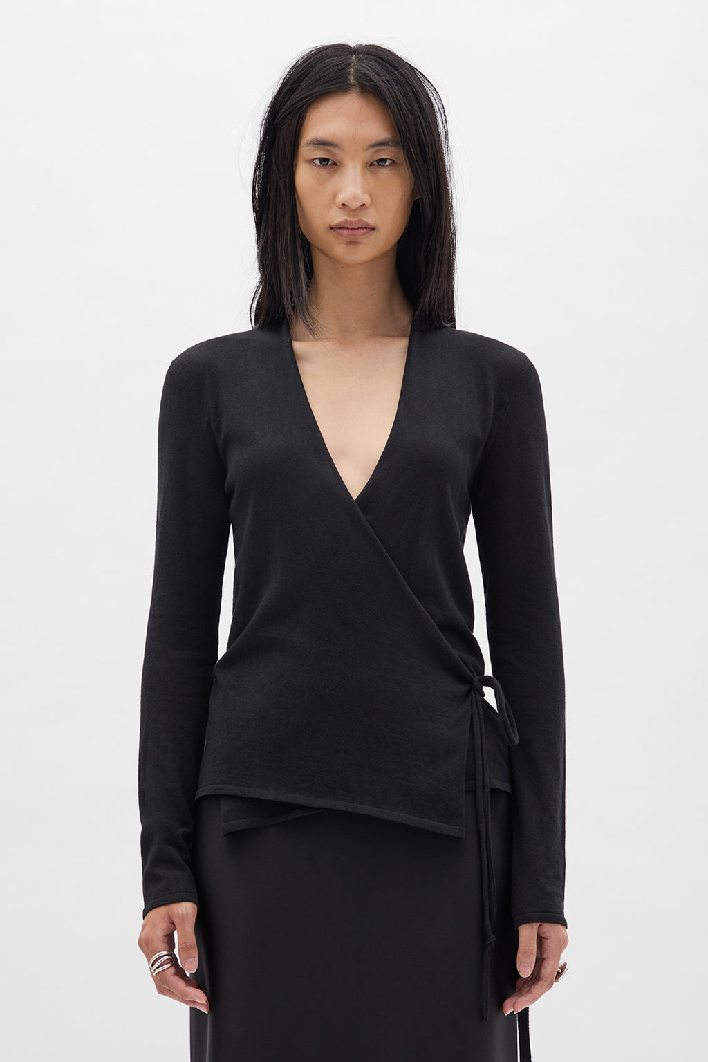 MAGLIA IN COTONE FINE CASHMERE SETA 