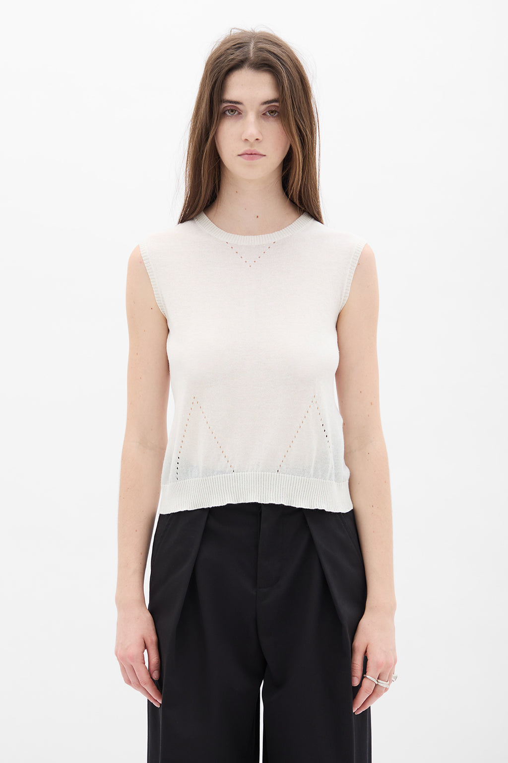 Roka Seamless Sleeveless Knit Top