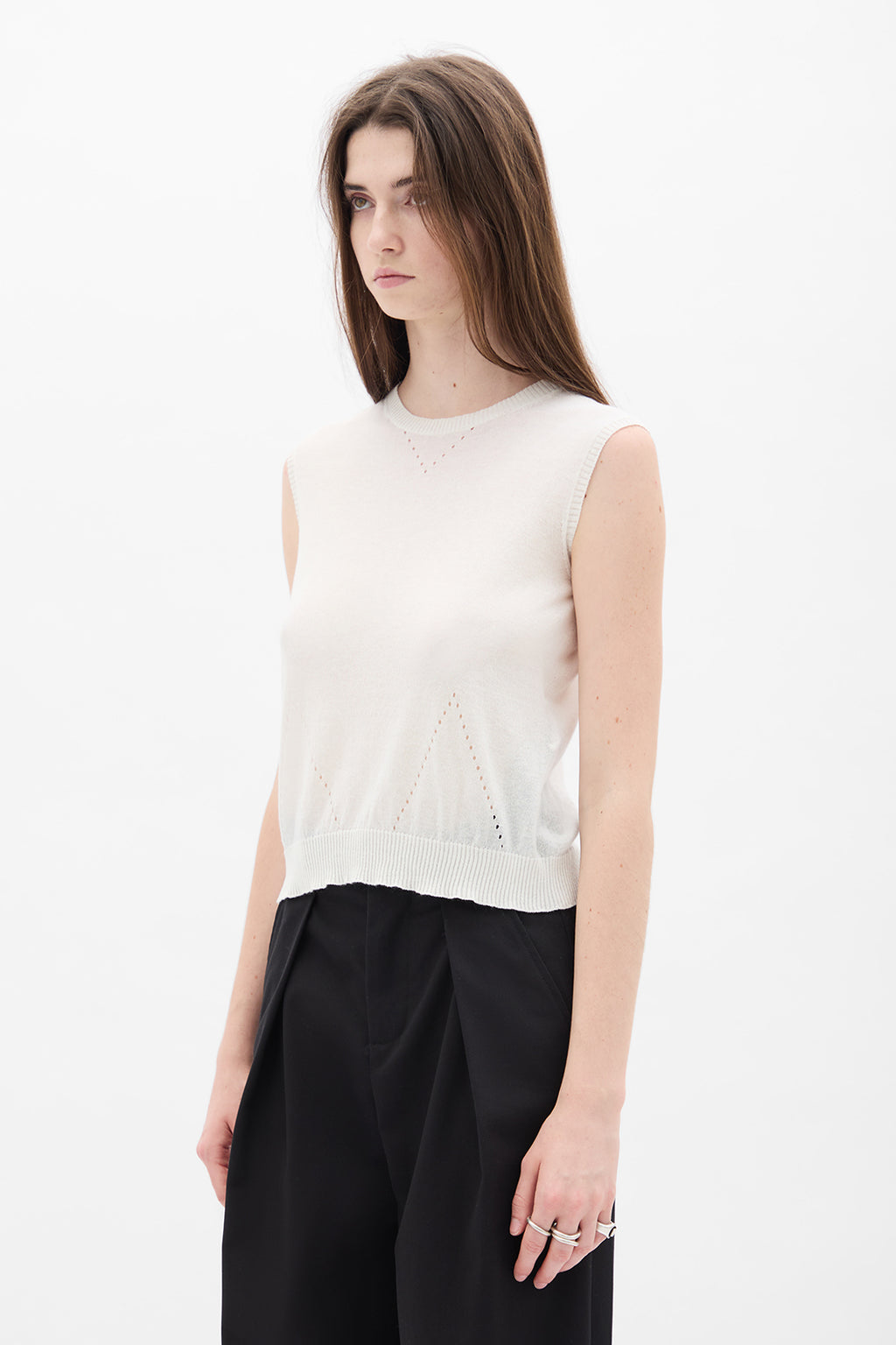 Roka Seamless Sleeveless Knit Top