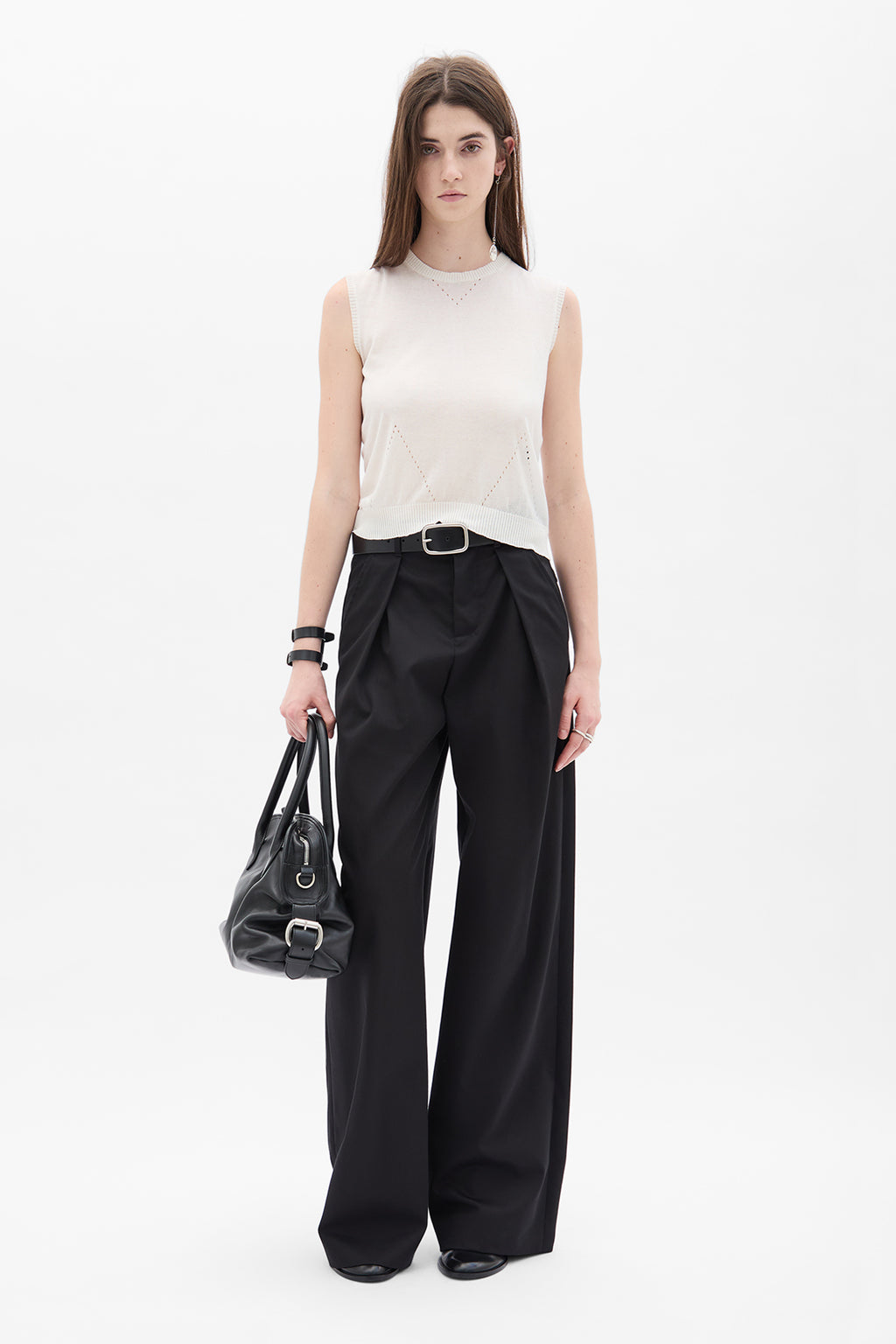 Roka Seamless Sleeveless Knit Top