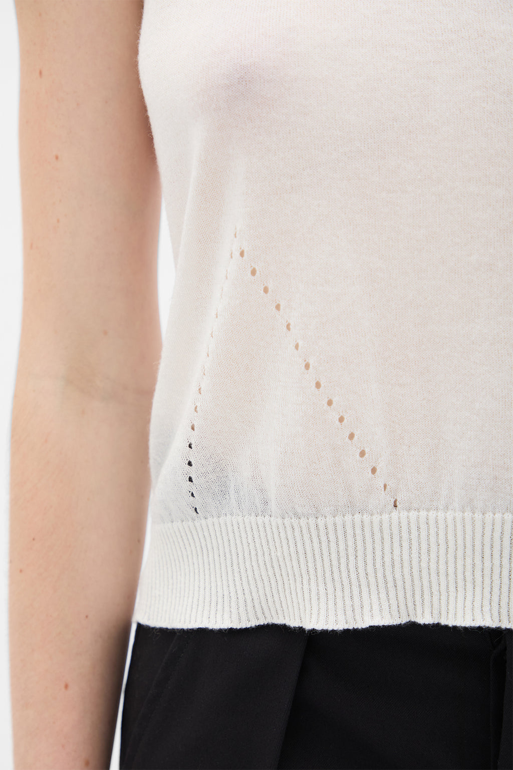 Roka Seamless Sleeveless Knit Top