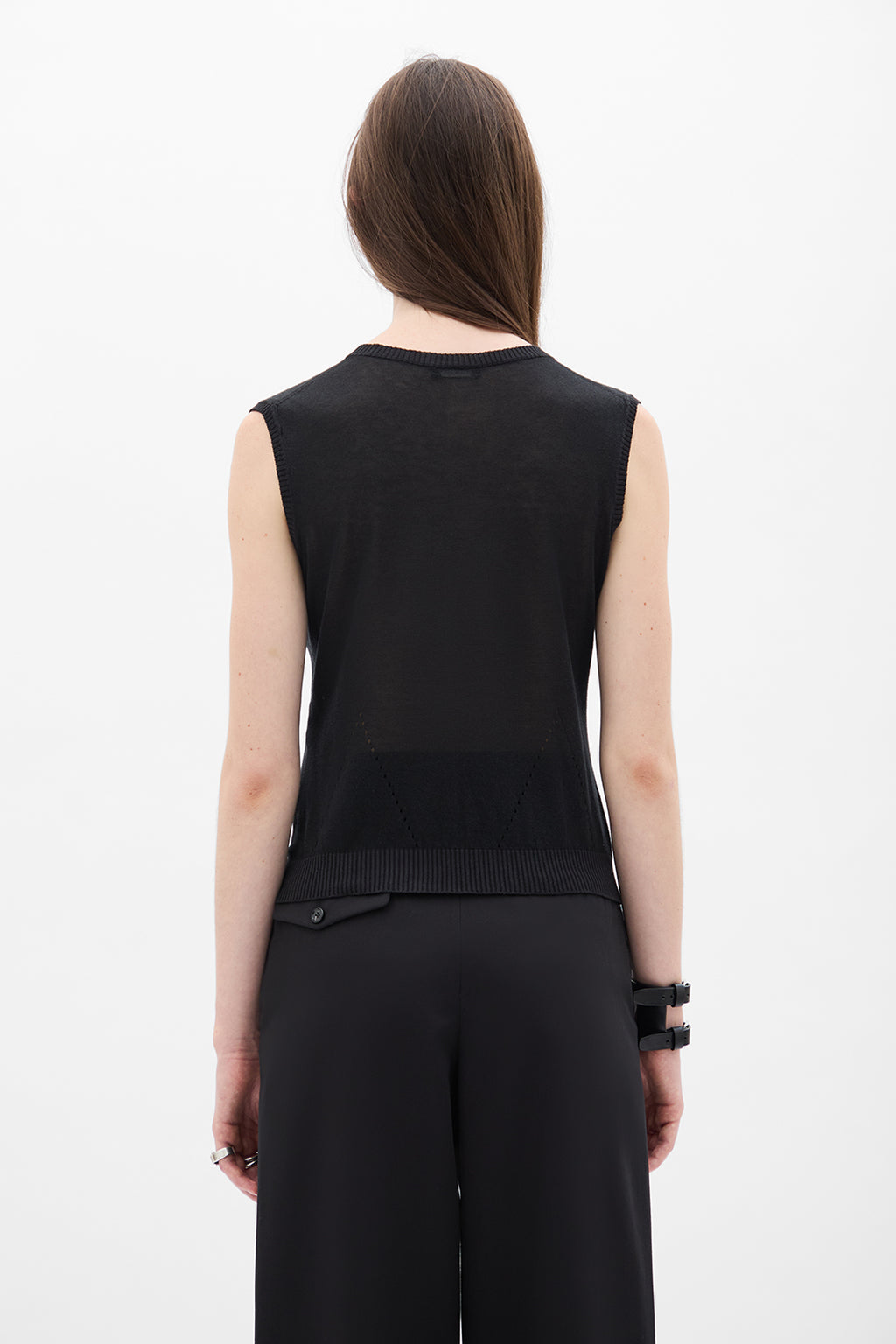 Roka Seamless Sleeveless Knit Top