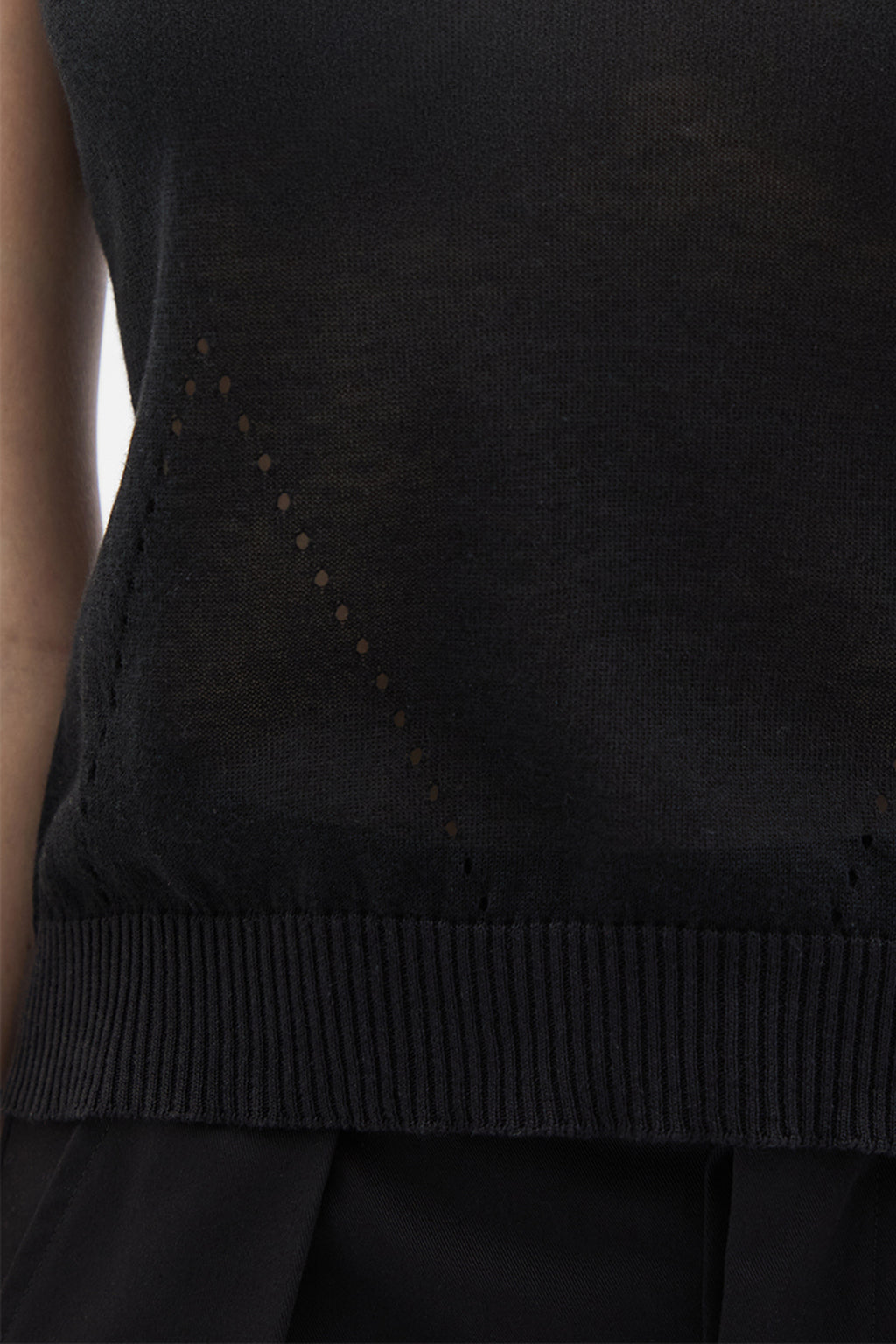 Roka Seamless Sleeveless Knit Top