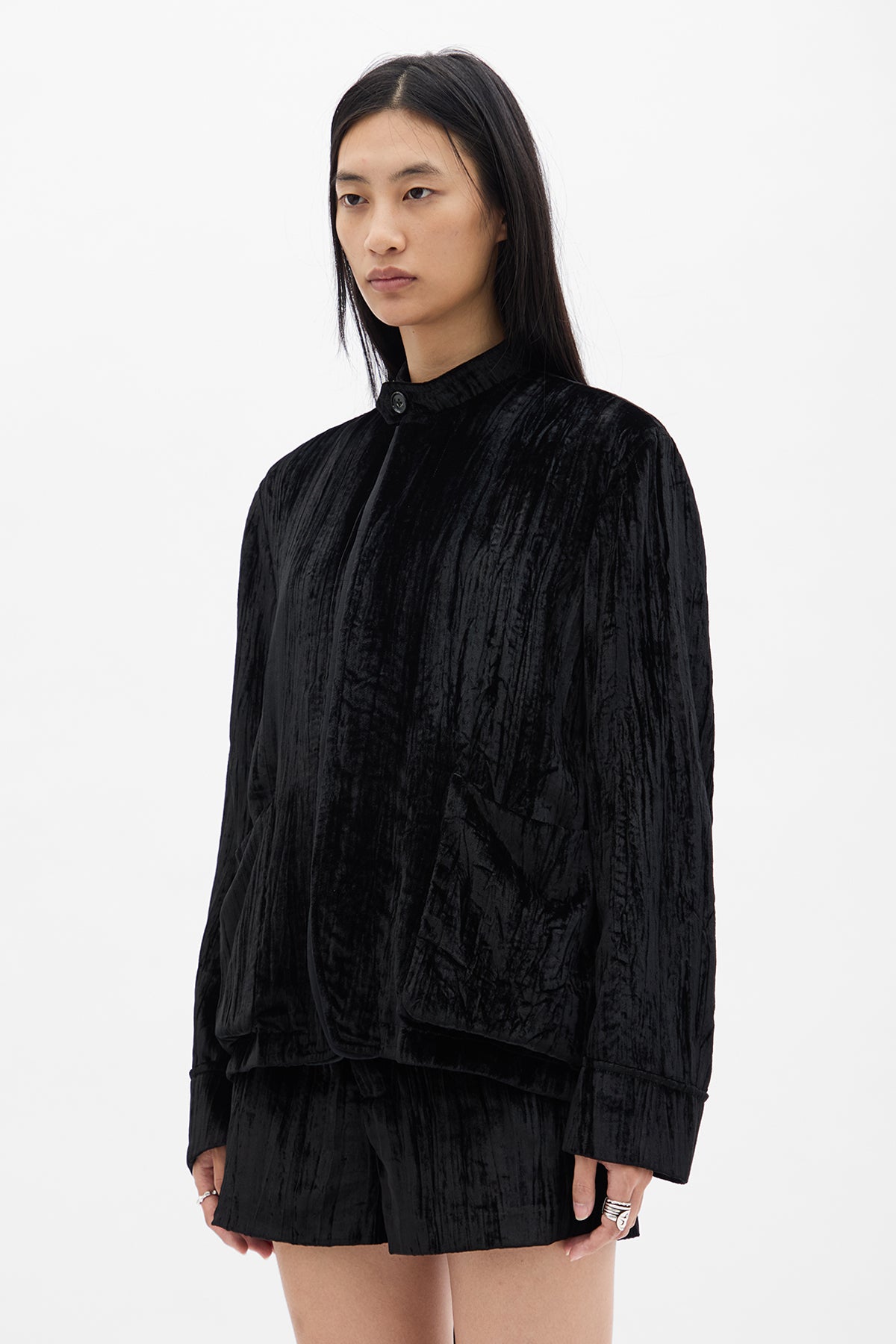 Zaya Fluid Shirt Jacket