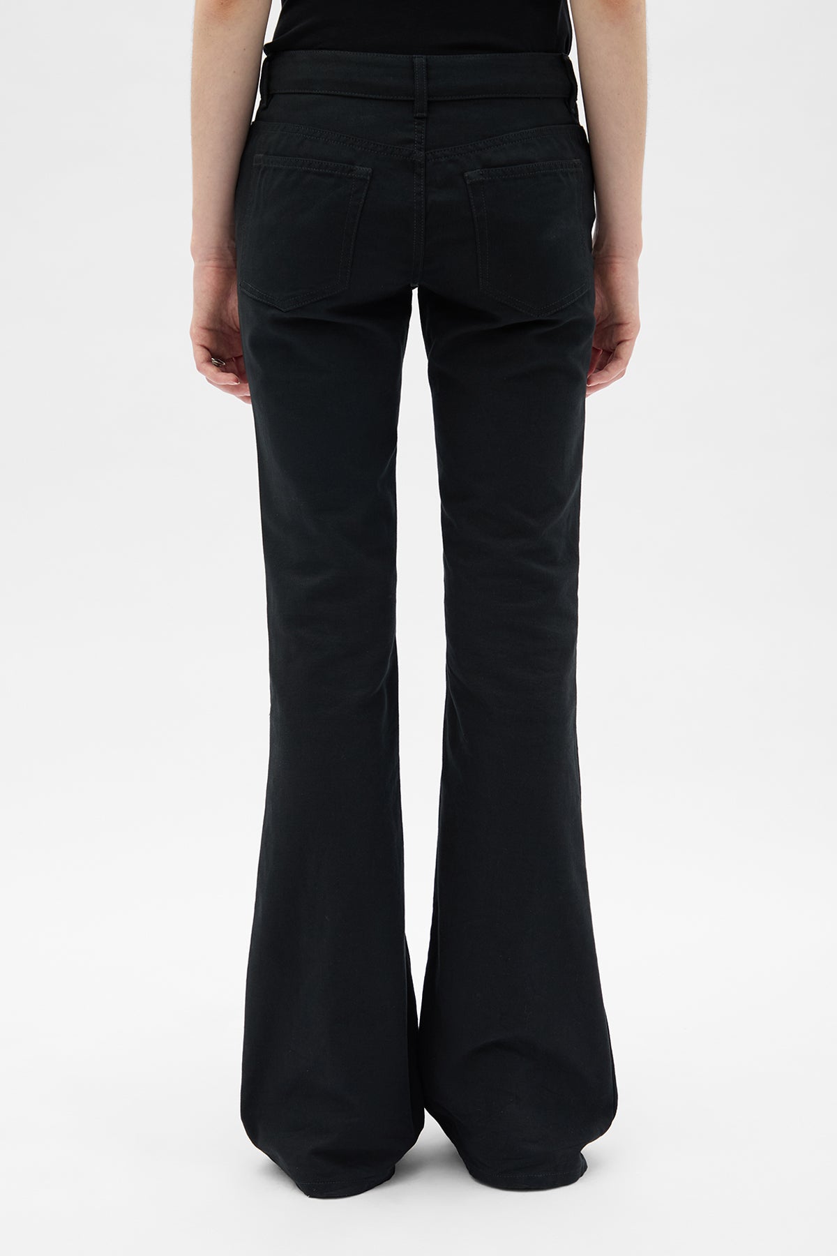 Xyla 5-Pockets Slim Fit Bootcut Trousers