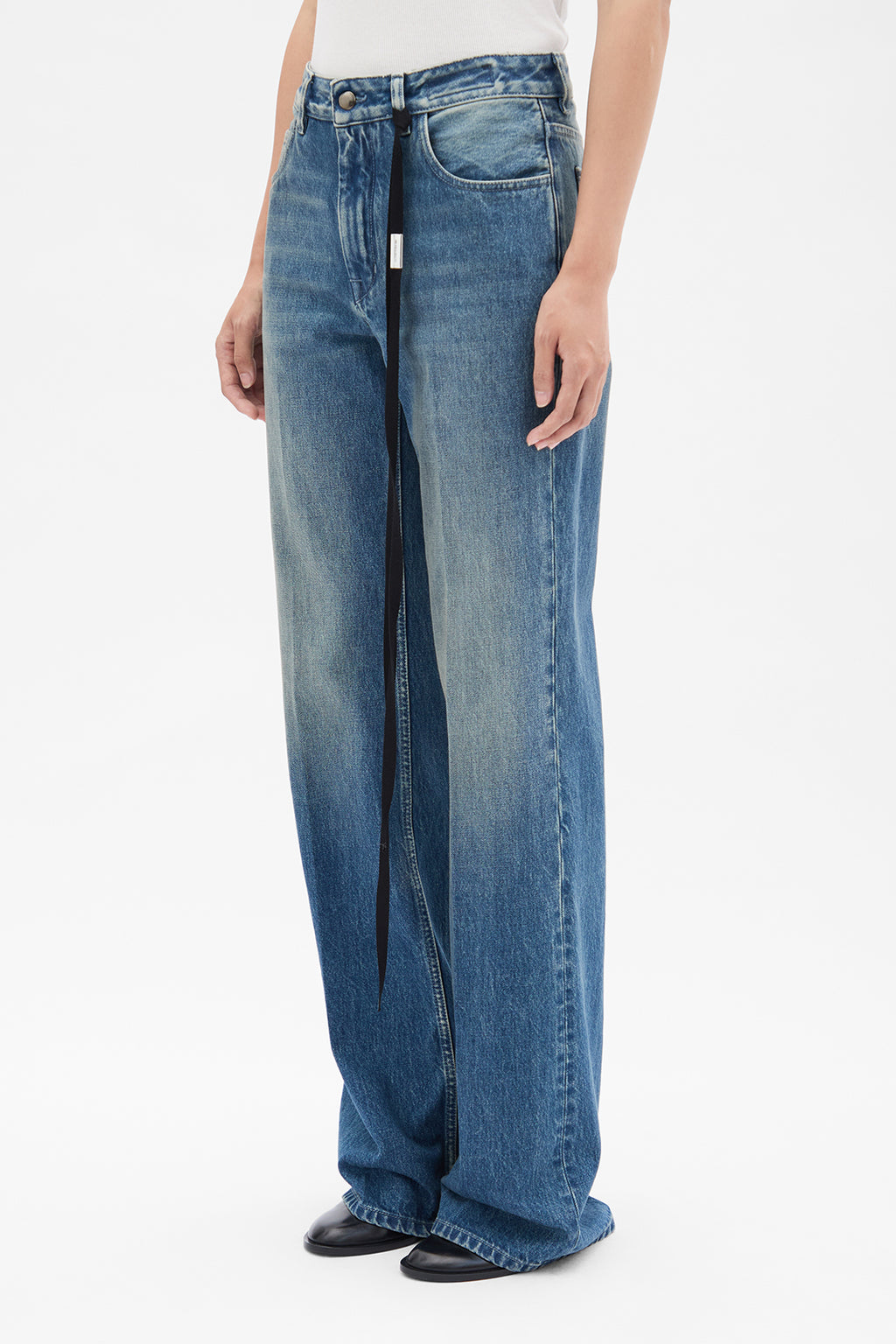 Pantaloni a Gamba Dritta 5 Tasche Vive 