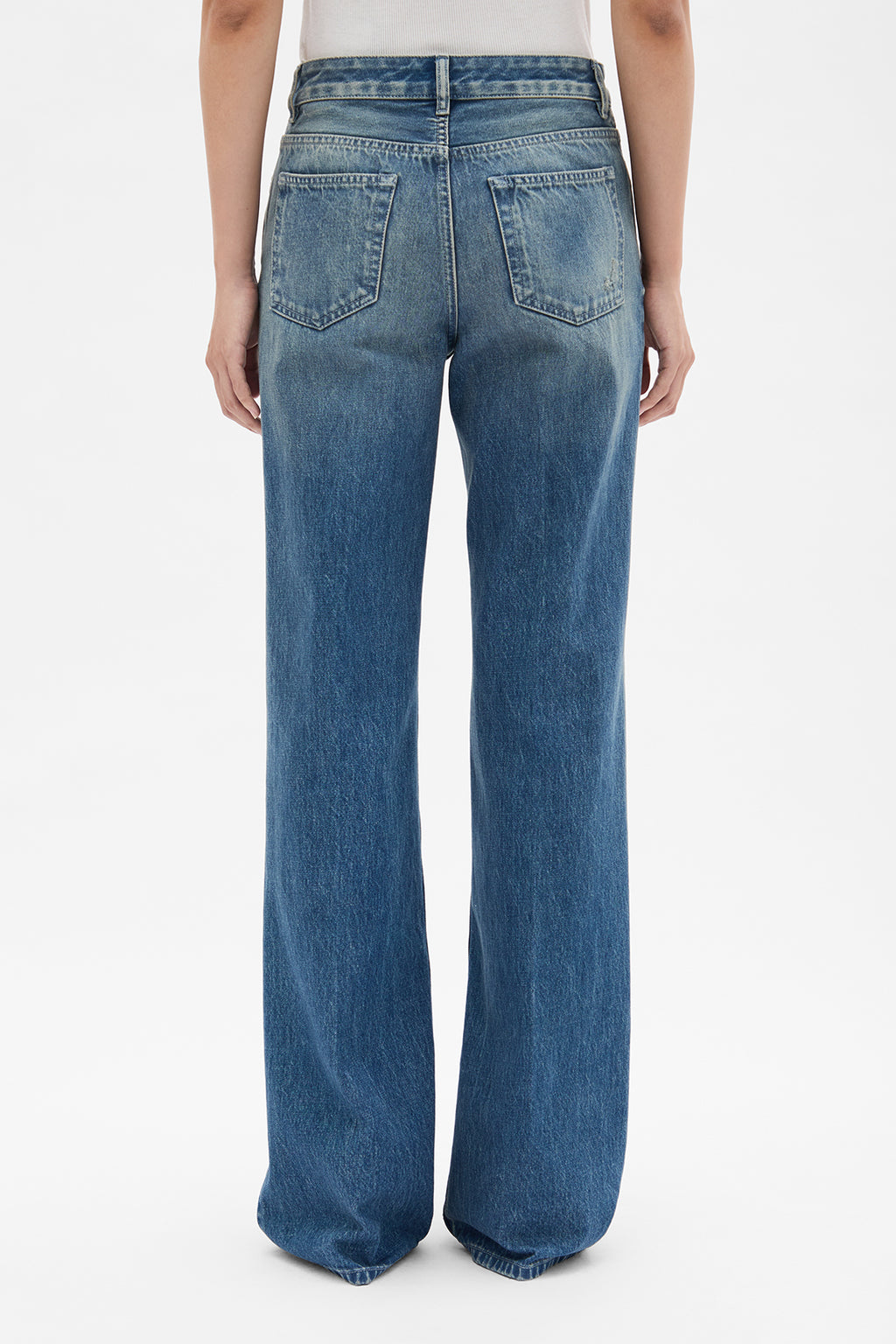 Pantaloni a Gamba Dritta 5 Tasche Vive 