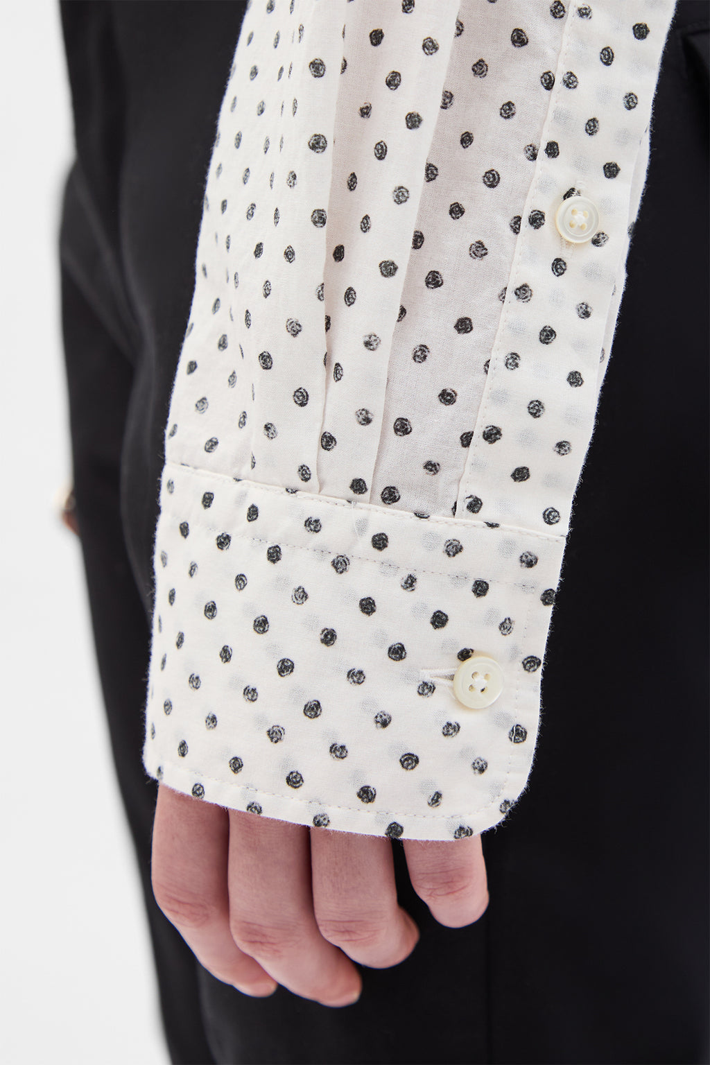 Erma Slim Fit Ruffled Shirt