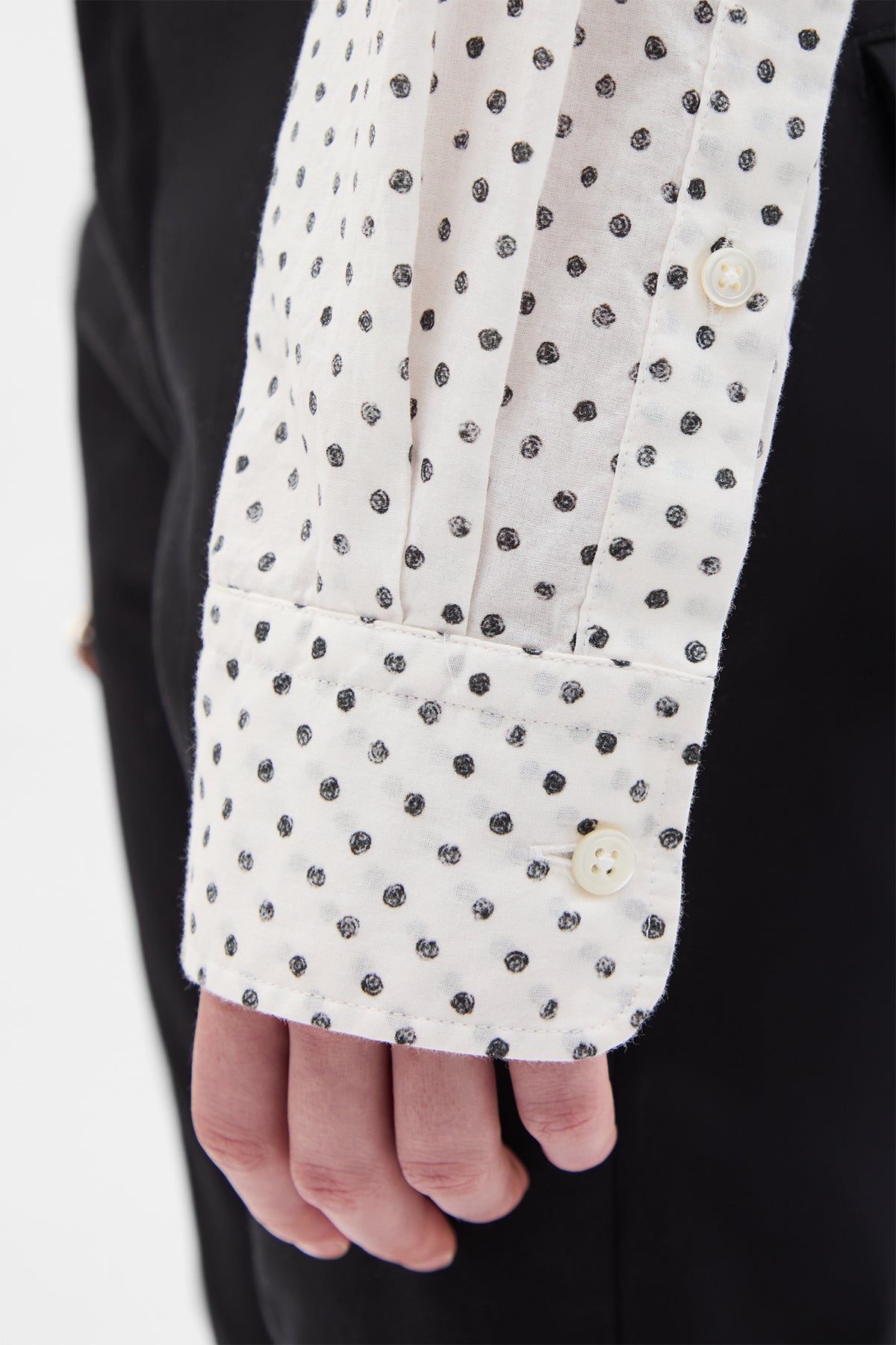 Erma Slim Fit Ruffled Shirt