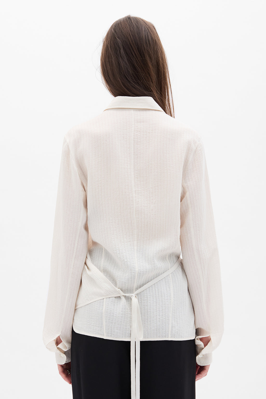 Alba Asymmetric Wrap Shirt