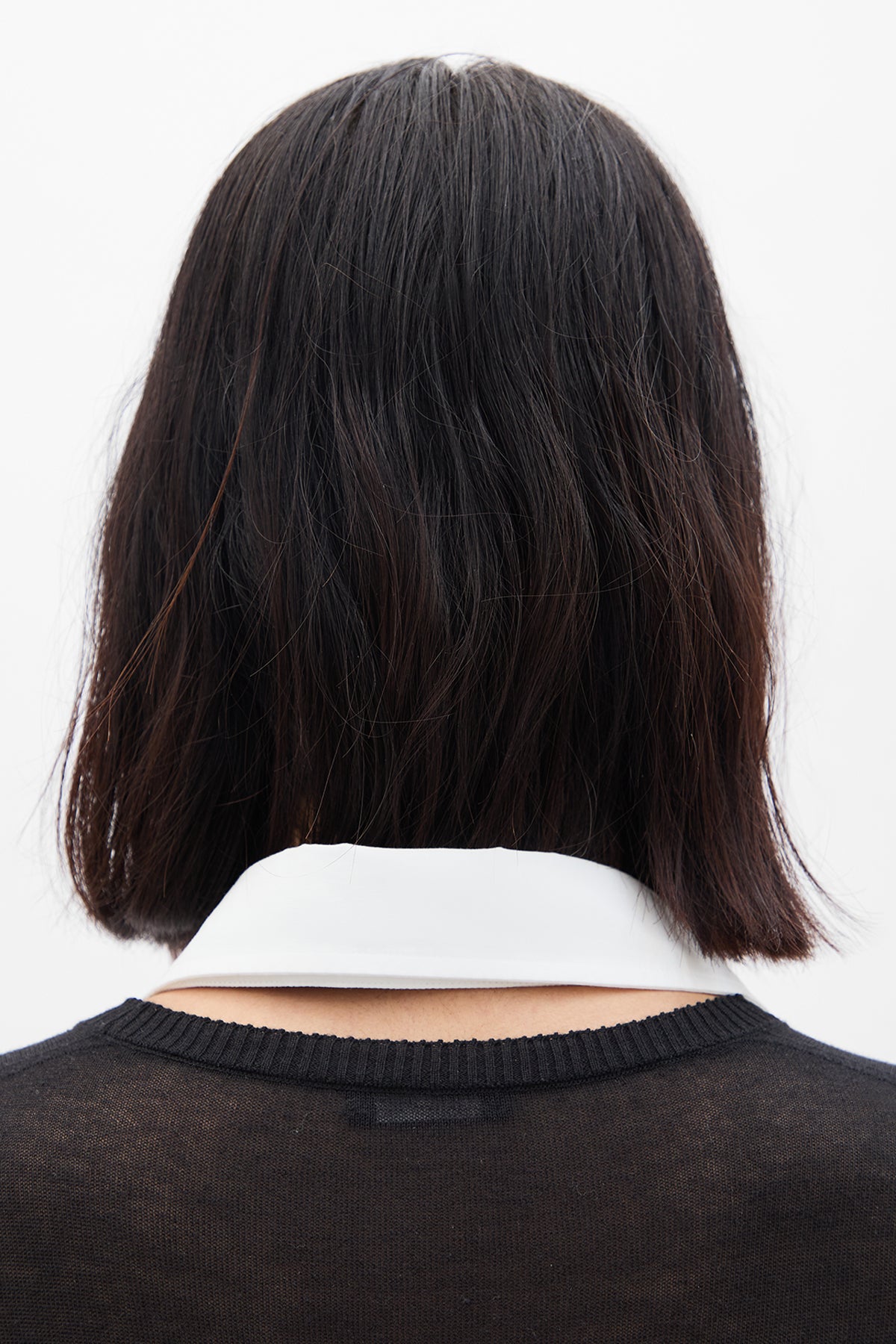 Jonathan Raw Edge Cut Collar Shirt