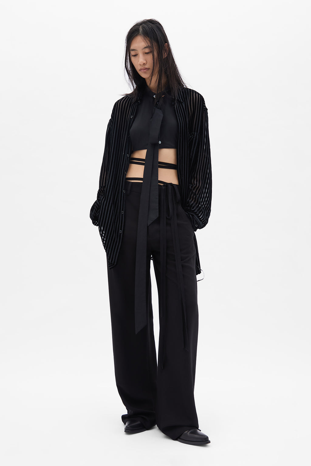 ANN DEMEULEMEESTER FEMME  HAUTS 