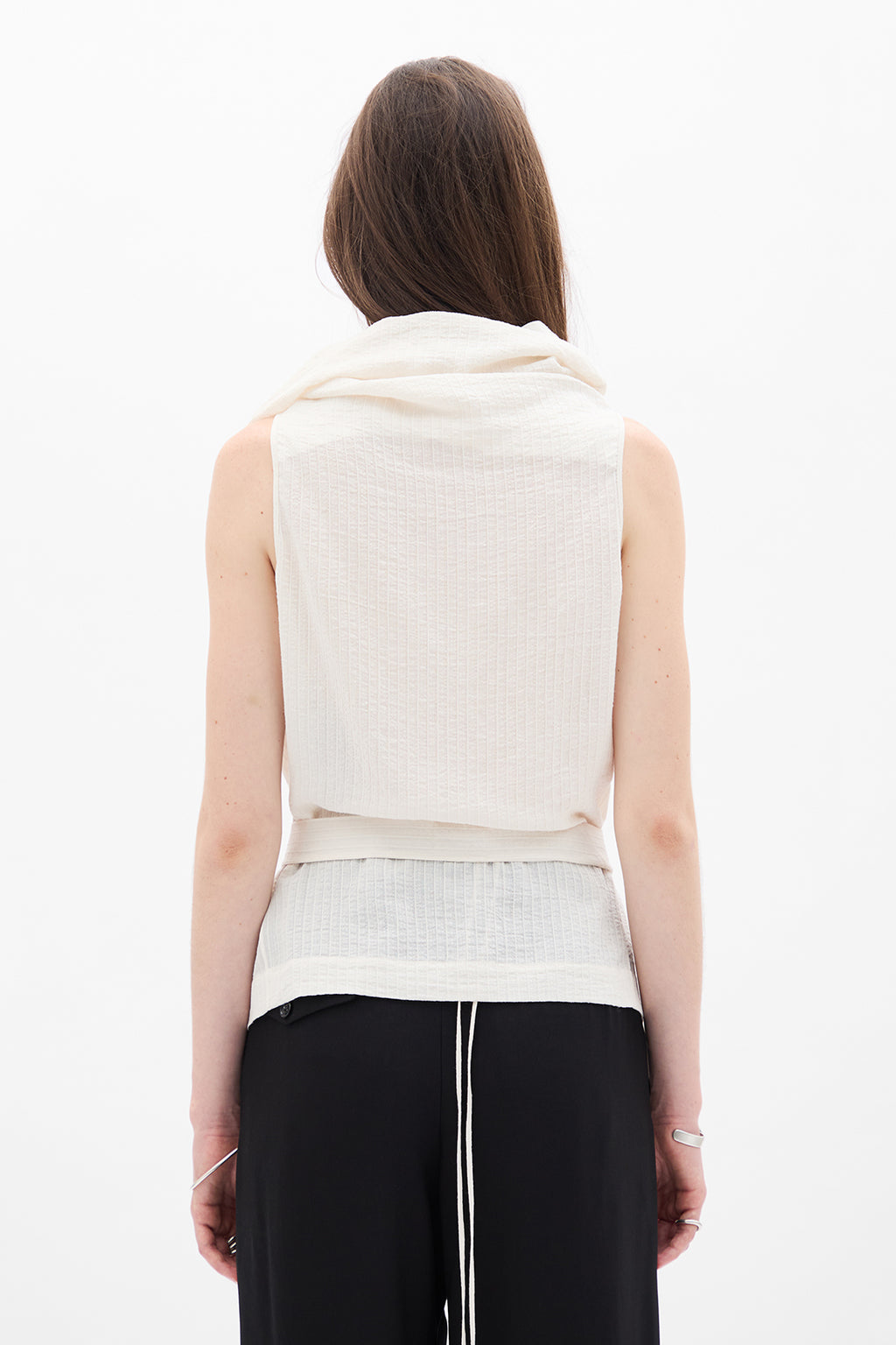 Haut enveloppant asymétrique Macy 