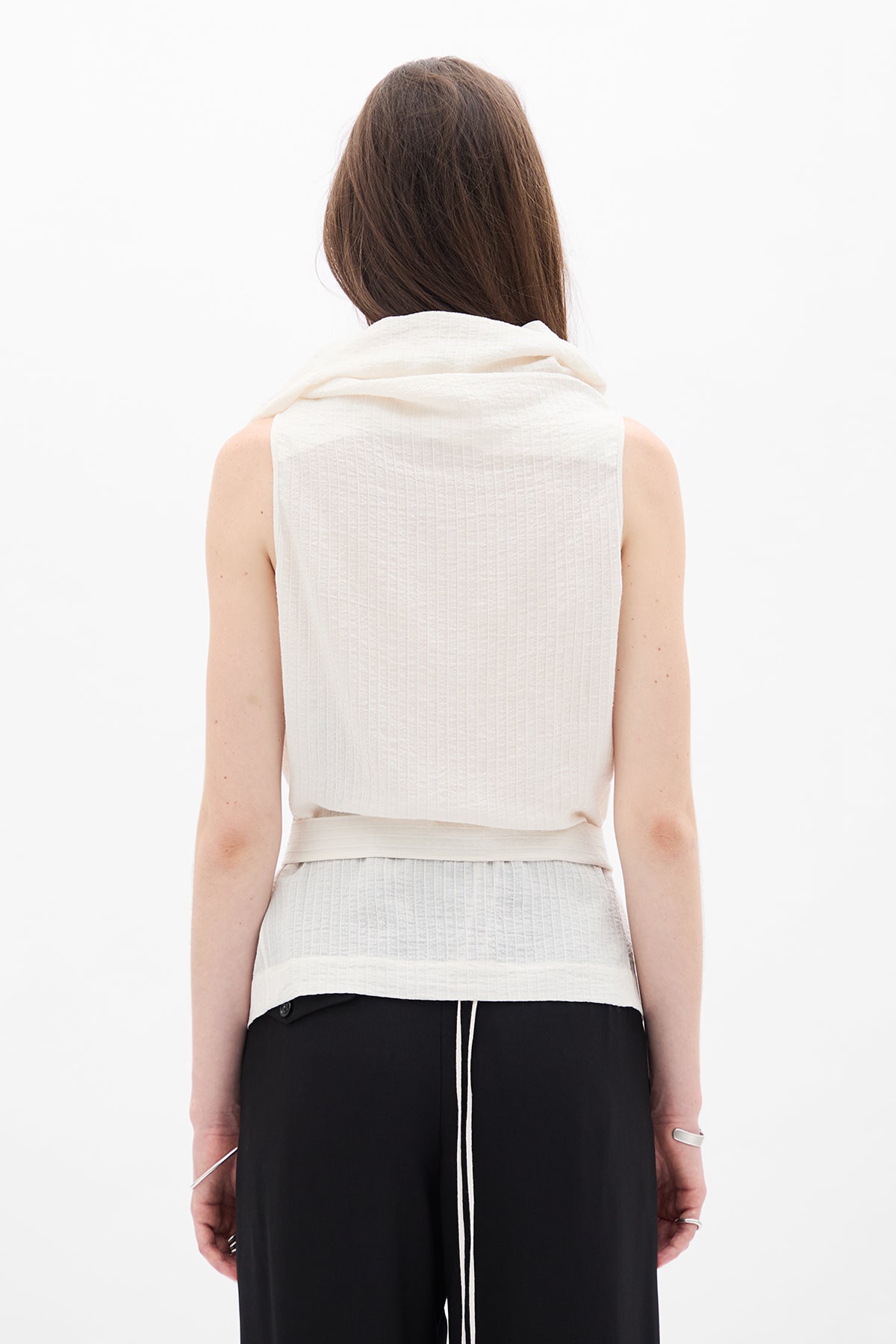 Haut enveloppant asymétrique Macy 