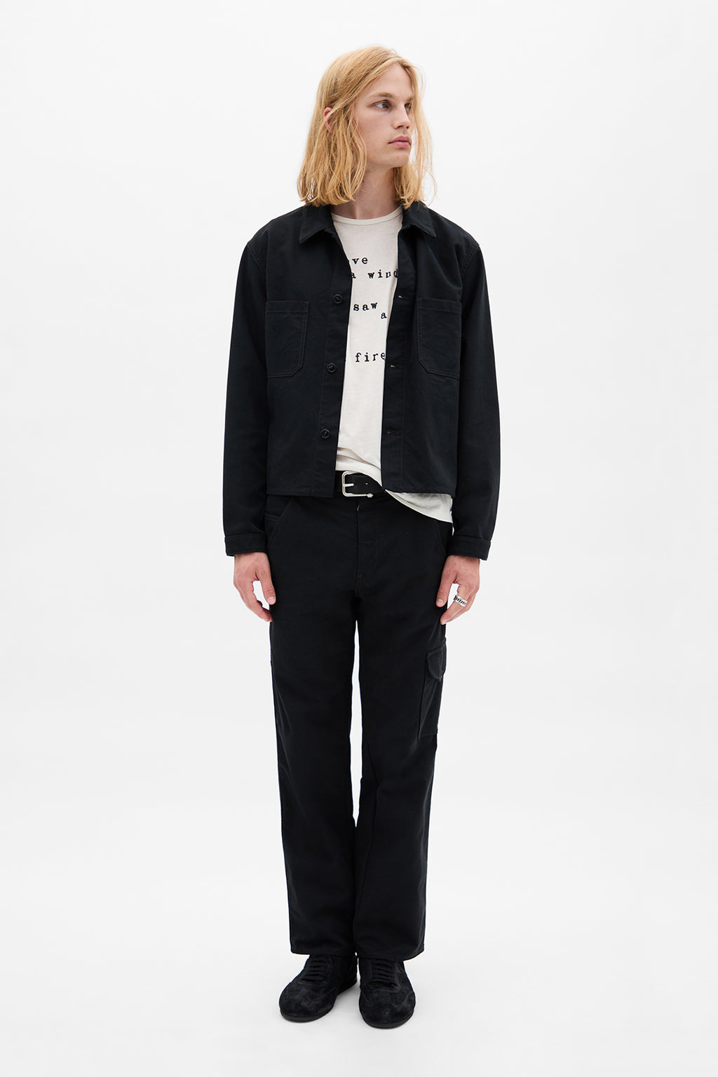 قميص بولو قياسي ''الحب هو نافذة'' المعمداني 