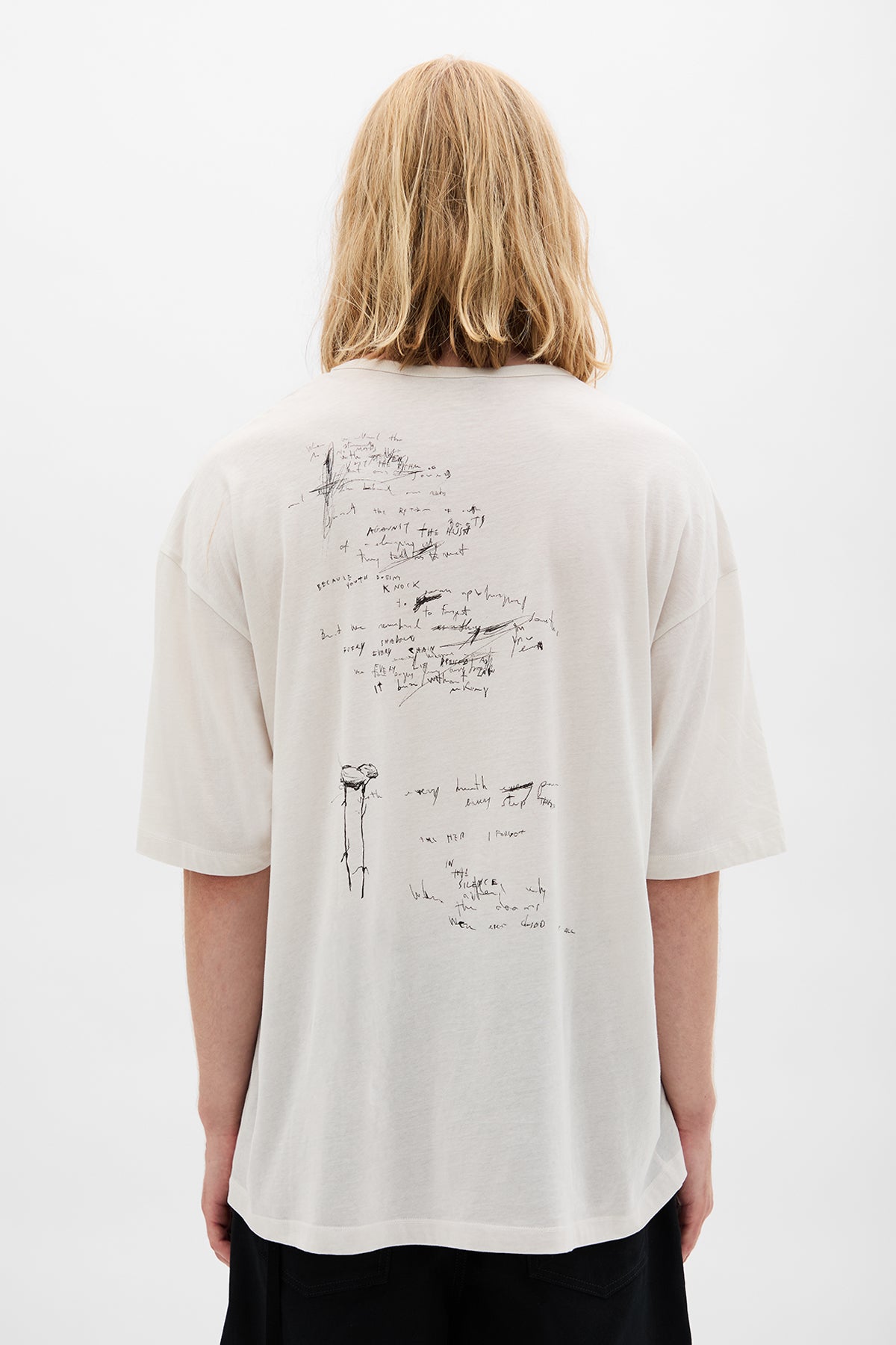Dieter ''Wild Wind Blows'' High Comfort T-Shirt – Ann Demeulemeester
