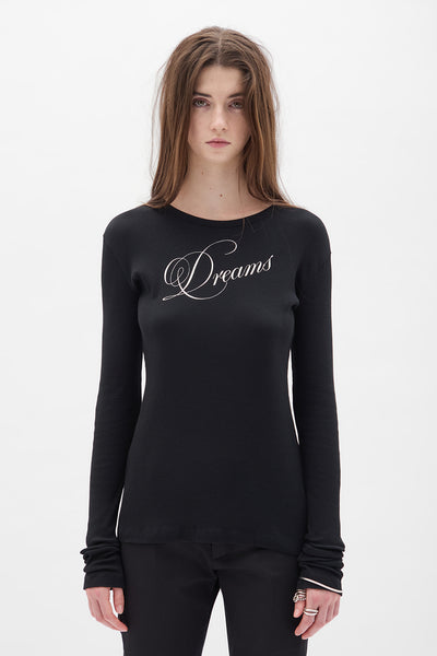 新品 ANN DEMEULEMEESTER FIENE ロングスリーブ Tシャツ Fiene Slim Fit Long Sleeves T-Shirt – Ann Demeulemeester