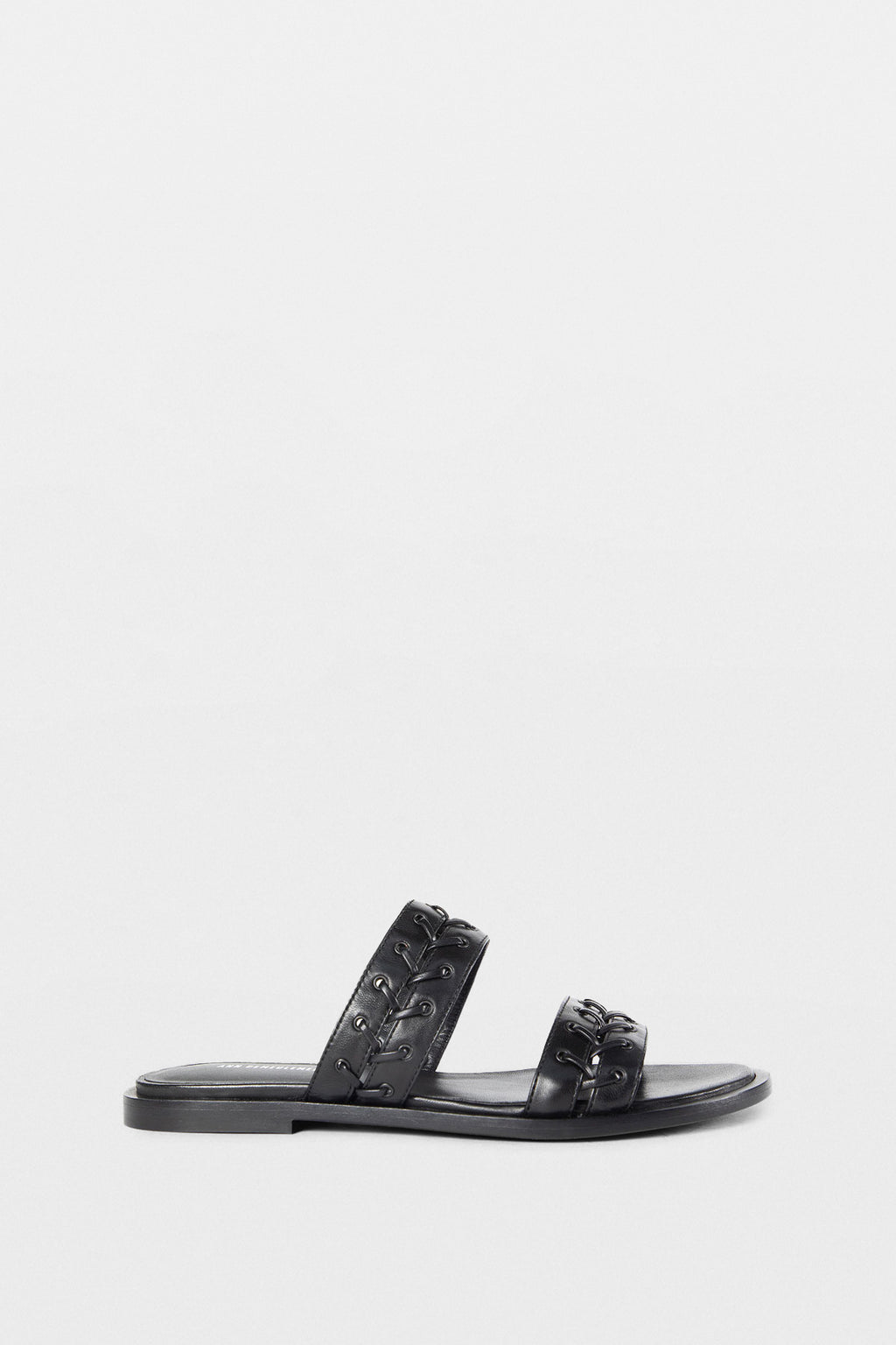Geke Flat Sandals with Eyelets