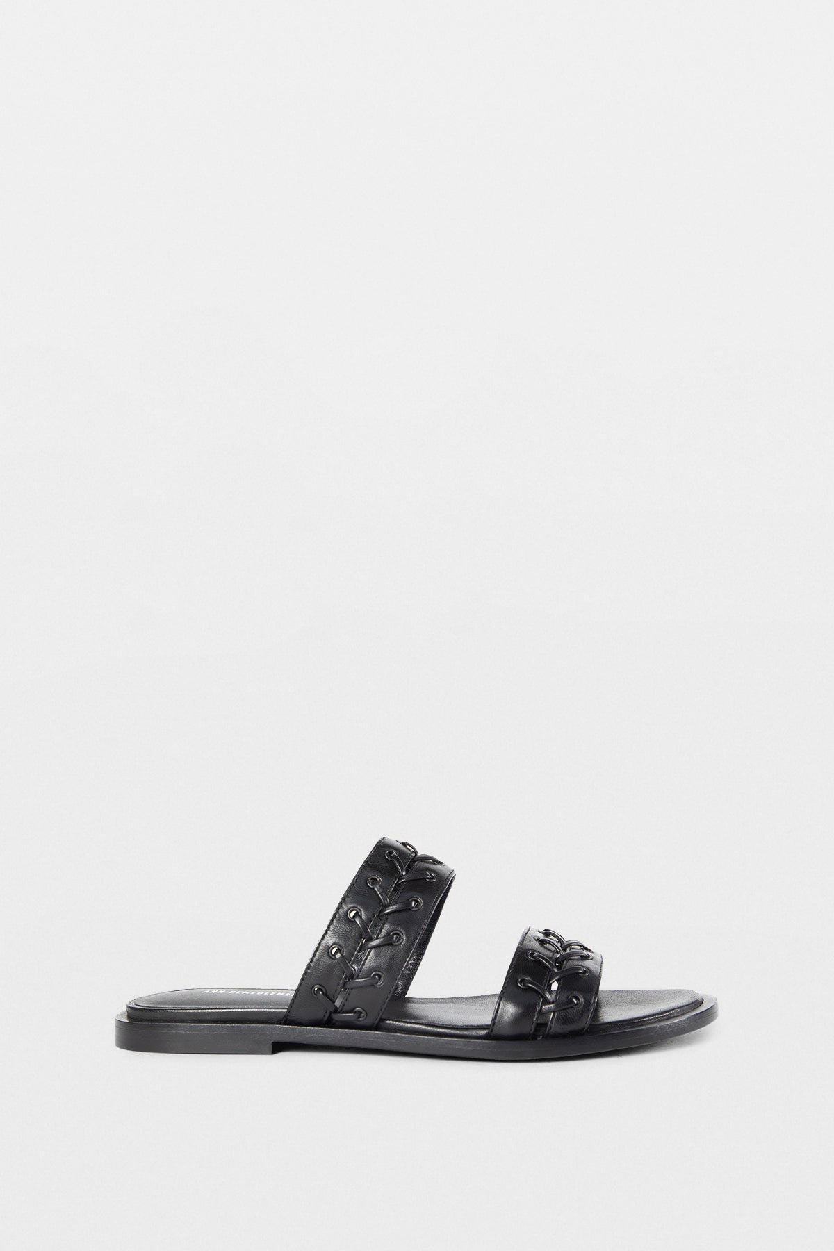 Geke Flat Sandals with Eyelets