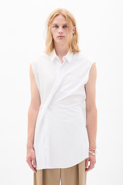 Dorian Sleeveless High Comfort Long Shirt – Ann Demeulemeester