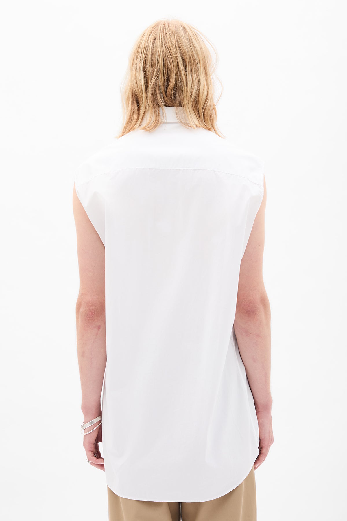 Maglietta lunga senza maniche Dorian ad alta comodità 