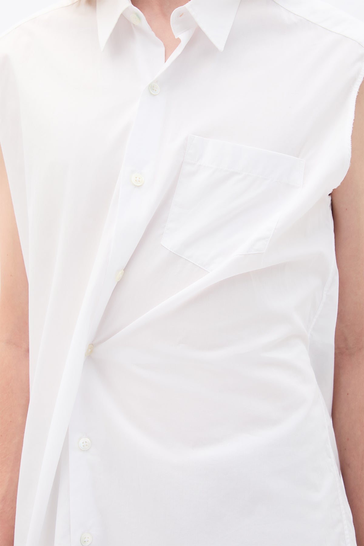 Maglietta lunga senza maniche Dorian ad alta comodità 