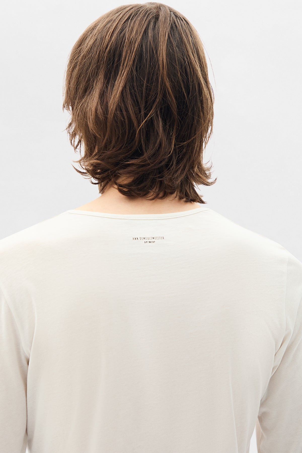 Alver Long Sleeve Fitted T-Shirt – Ann Demeulemeester