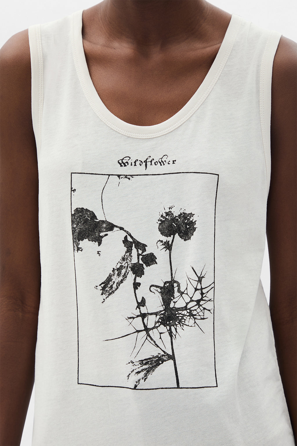 Mexi Wrinkled Cropped Tank Top