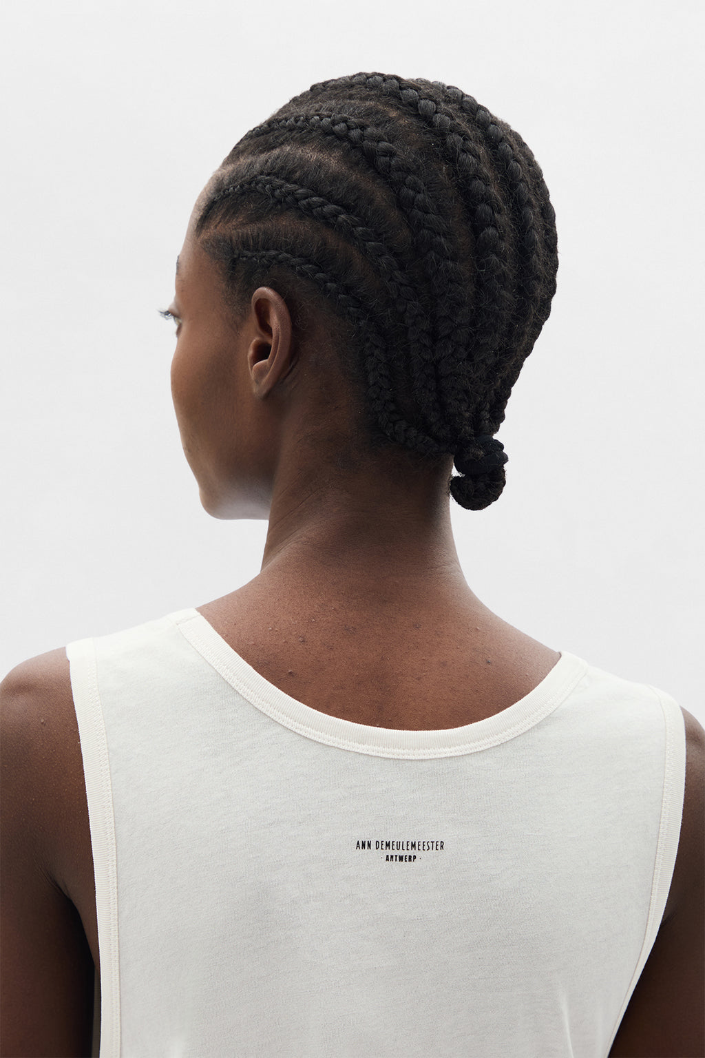 Mexi Wrinkled Cropped Tank Top