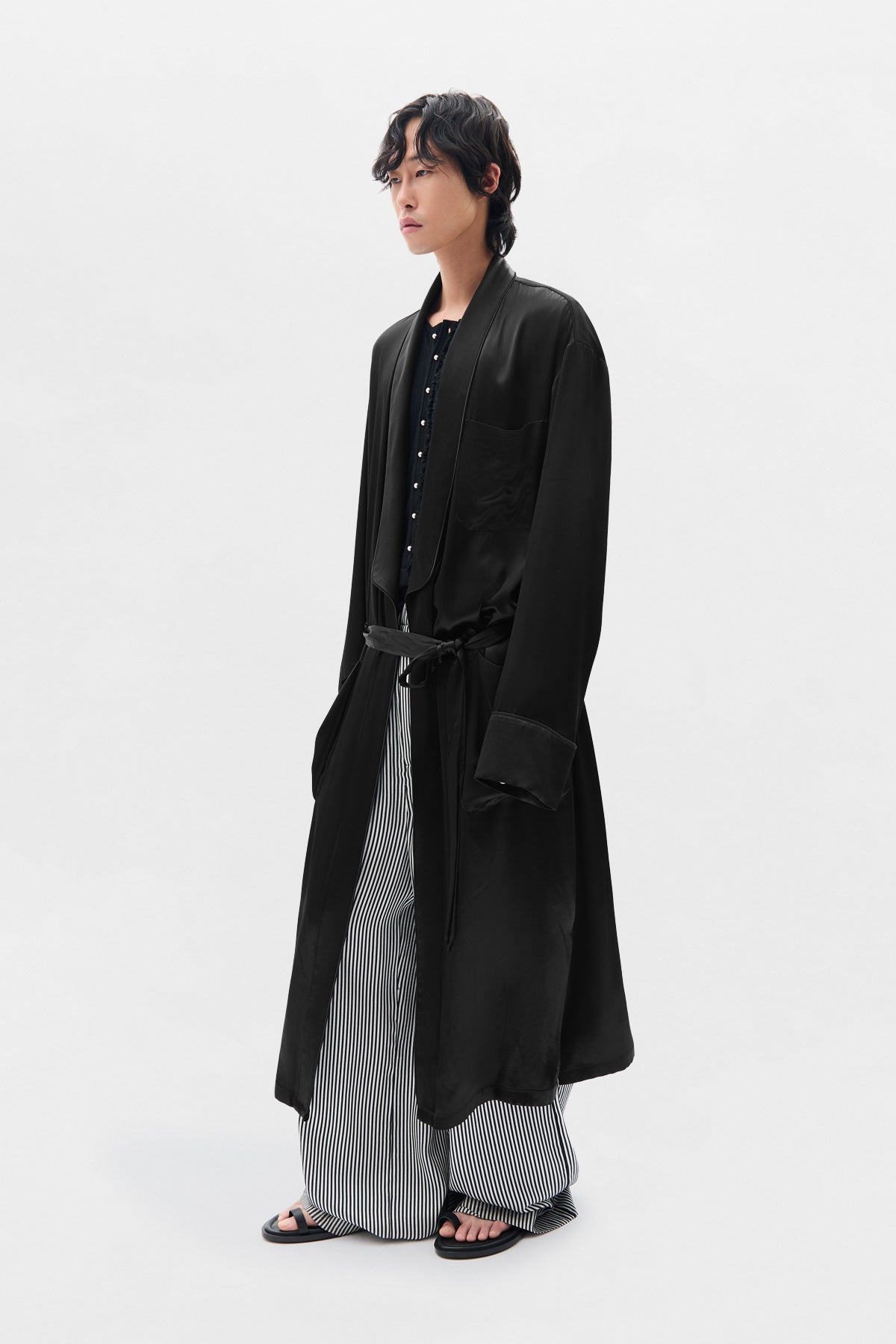 Vorm Fluid Belted Lounge Coat