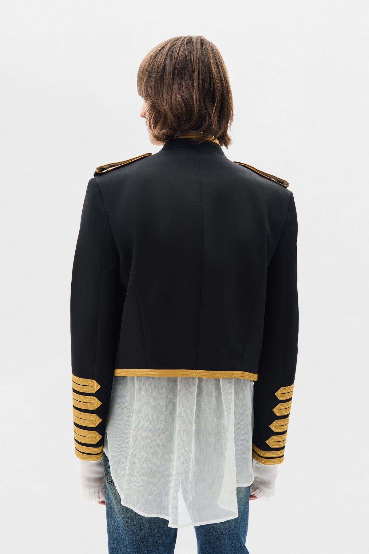 Set Embroidered Marsina Jacket – Ann Demeulemeester