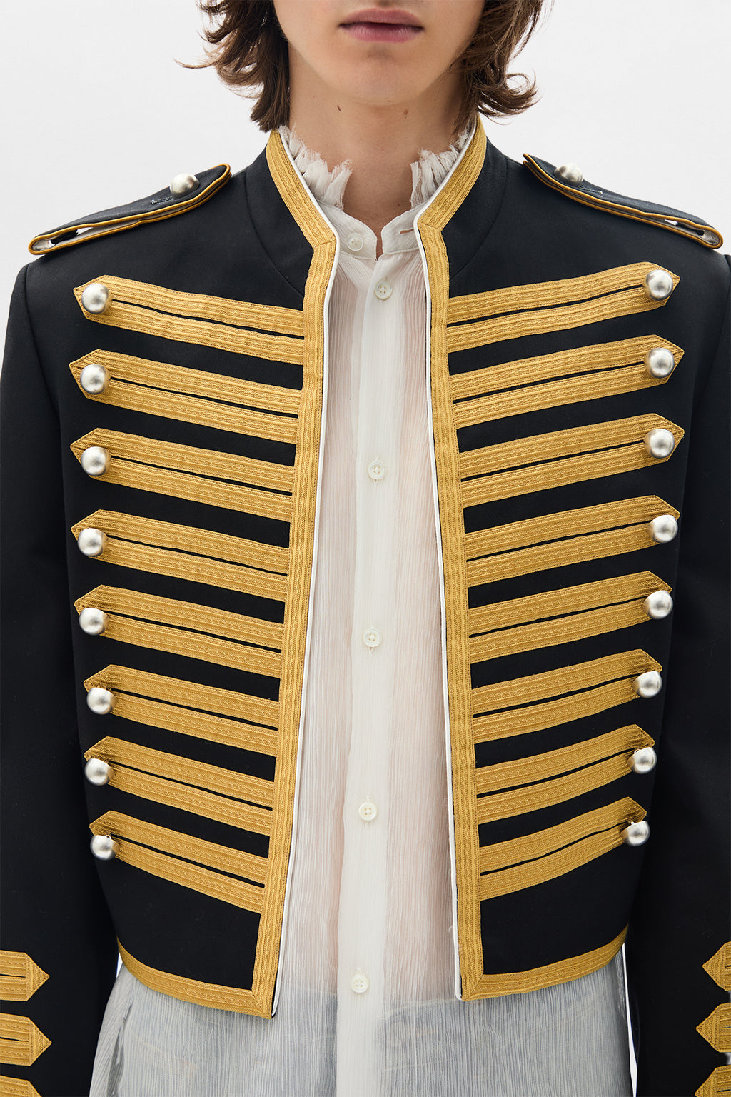 Set Embroidered Marsina Jacket